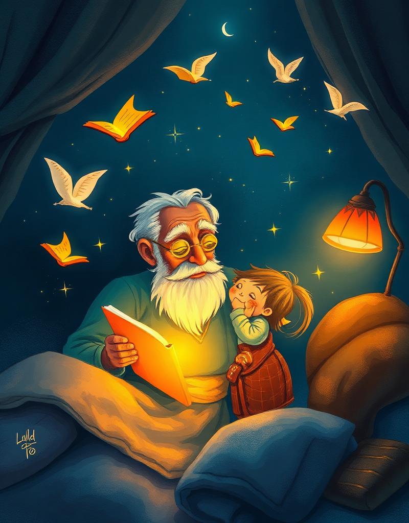 Grandpa's Magic Library